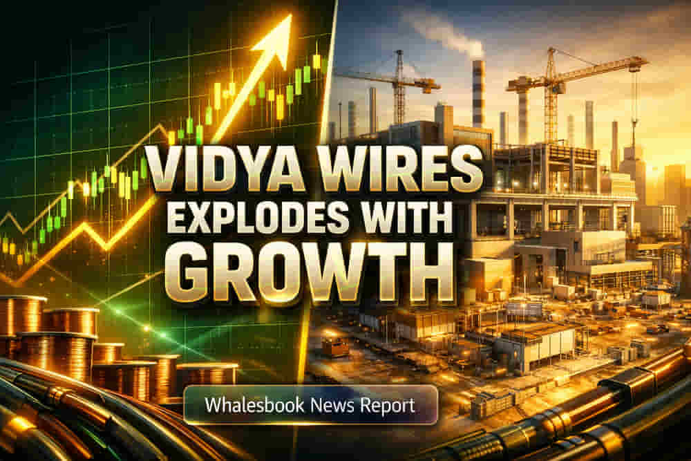 Vidya Wires Surges on Strong Q3 Earnings and IPO Fund Deployment