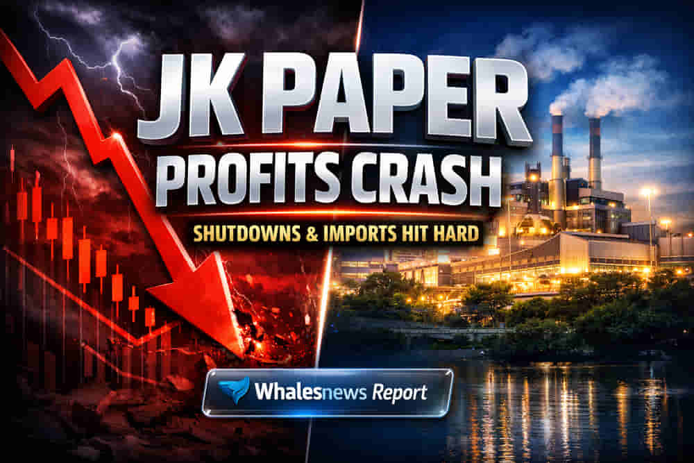 JK Paper Shares: 67% પ્રોફિટ ઘટ્યો, રોકાણકારોની ચિંતા વધી! શું છે કારણ?