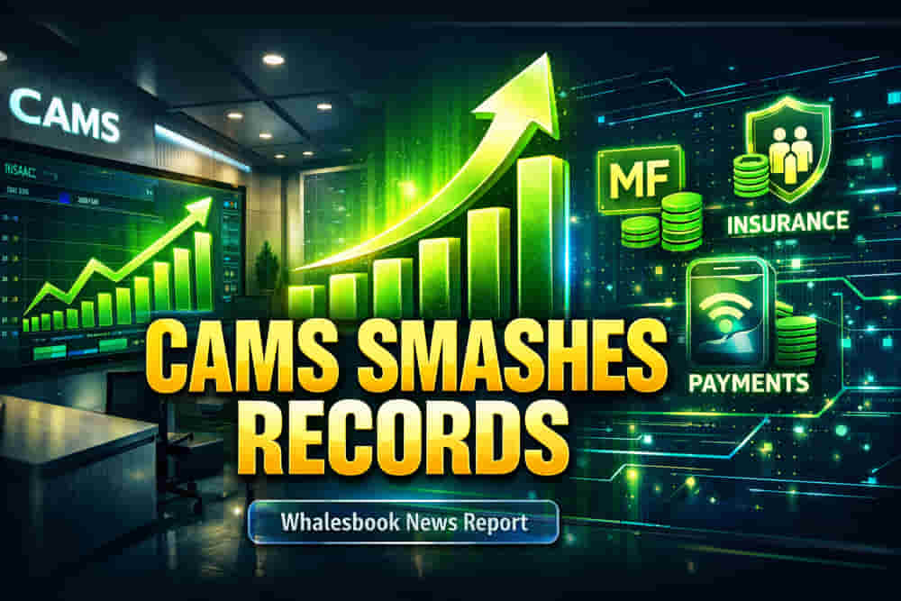 CAMS चे रेकॉर्ड रेव्हेन्यू! नॉन-MF व्यवसायातून मोठी कमाई करणार