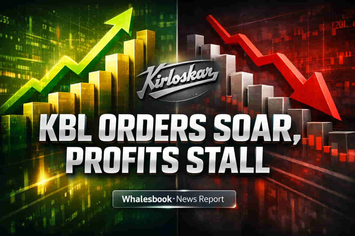 Kirloskar Brothers: ஆர்டர் புக் **20%** அதிரடி உயர்வு! வருவாய் குறைந்தாலும், லாபம் அதிகரிப்பு!
