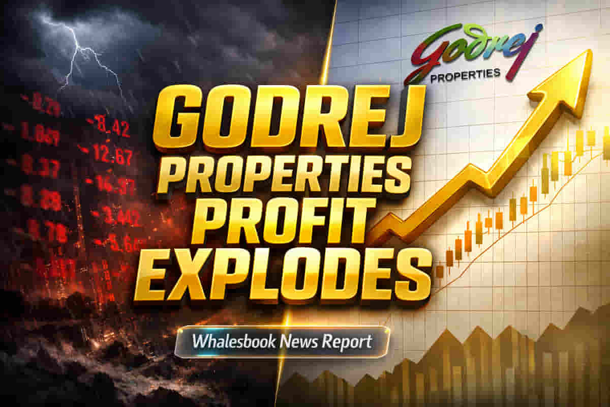 Godrej Properties Profit Jumps, Revenue Falls; Stock Cautiously Higher