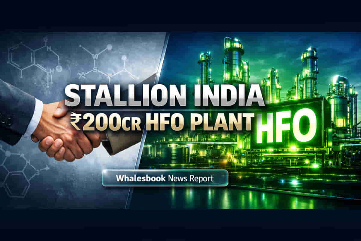 Stallion India inks Rajasthan MoU for ₹200cr HFO plant, eyes 35% growth