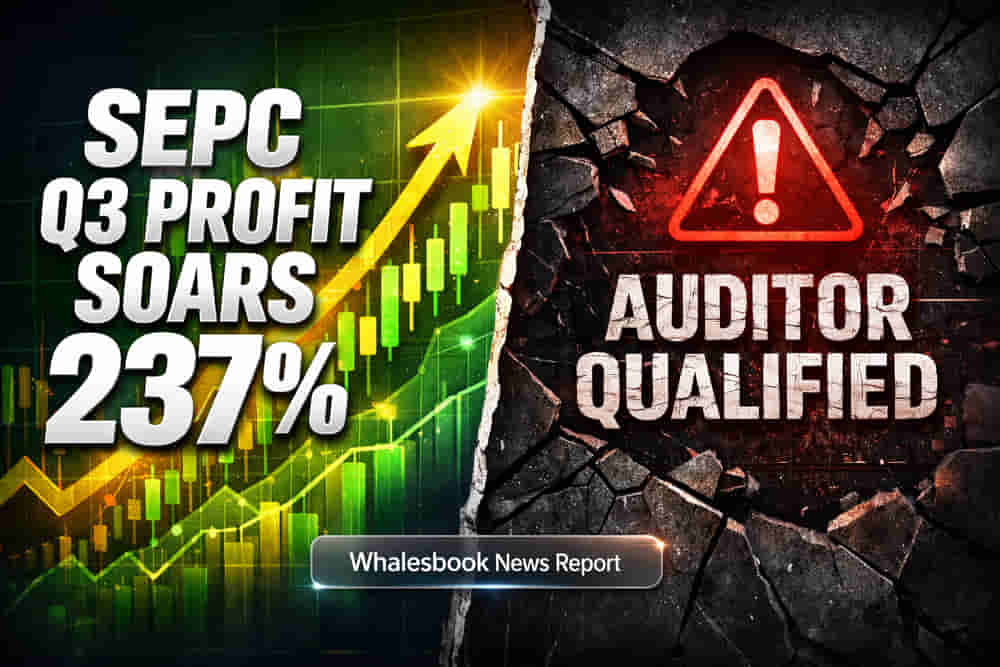 SEPC Q3 PAT Soars 237%, But Auditor Flags Asset & DTA Risks | Whalesbook