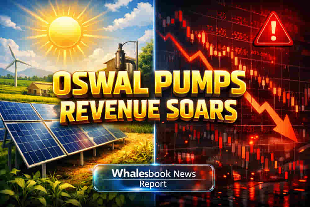 Oswal Pumps Q3 Revenue Jumps 31.9% on PM KUSUM, Debt Slashed