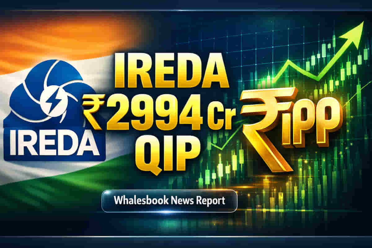 IREDA Raises ₹2,994 Cr Via QIP Amidst Valuation Concerns