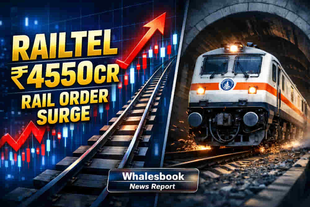 RailTel Shares Surge 8% on ₹4,550 Crore Railway Order Bonanza