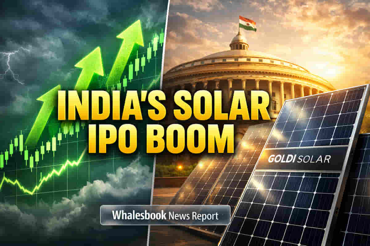 Goldi Solar Eyes $350M IPO Amid India's Crowded Green Energy Rush