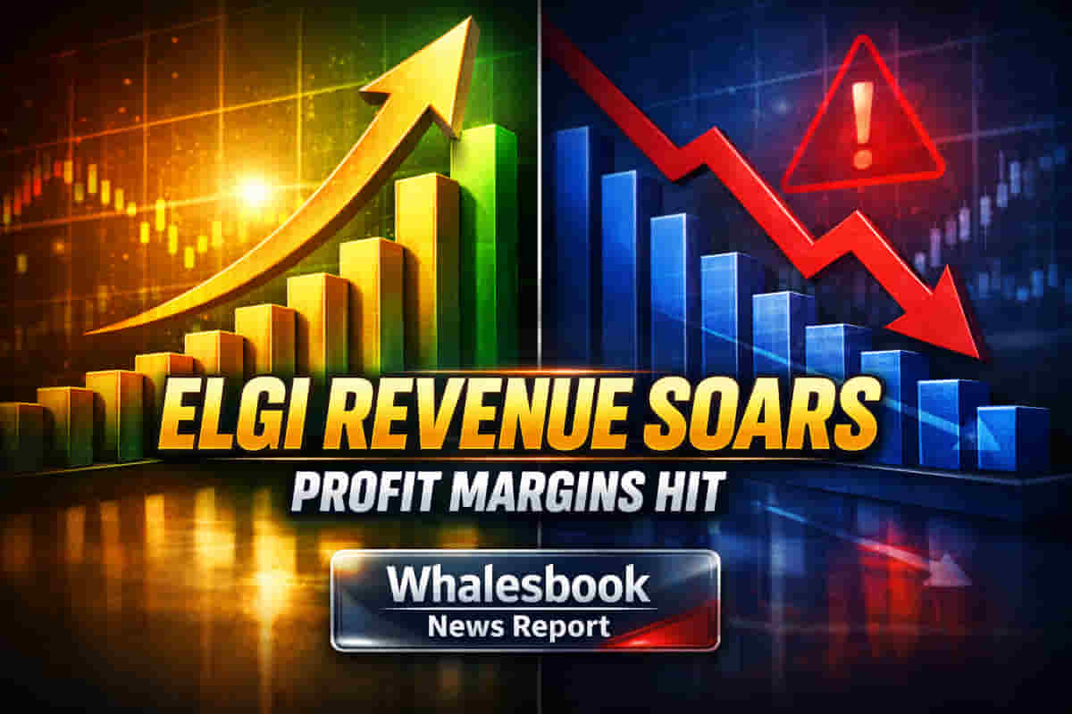 Elgi Equipments Q3 Profit Lags Revenue Growth, Exceptional Charge Hits Margins