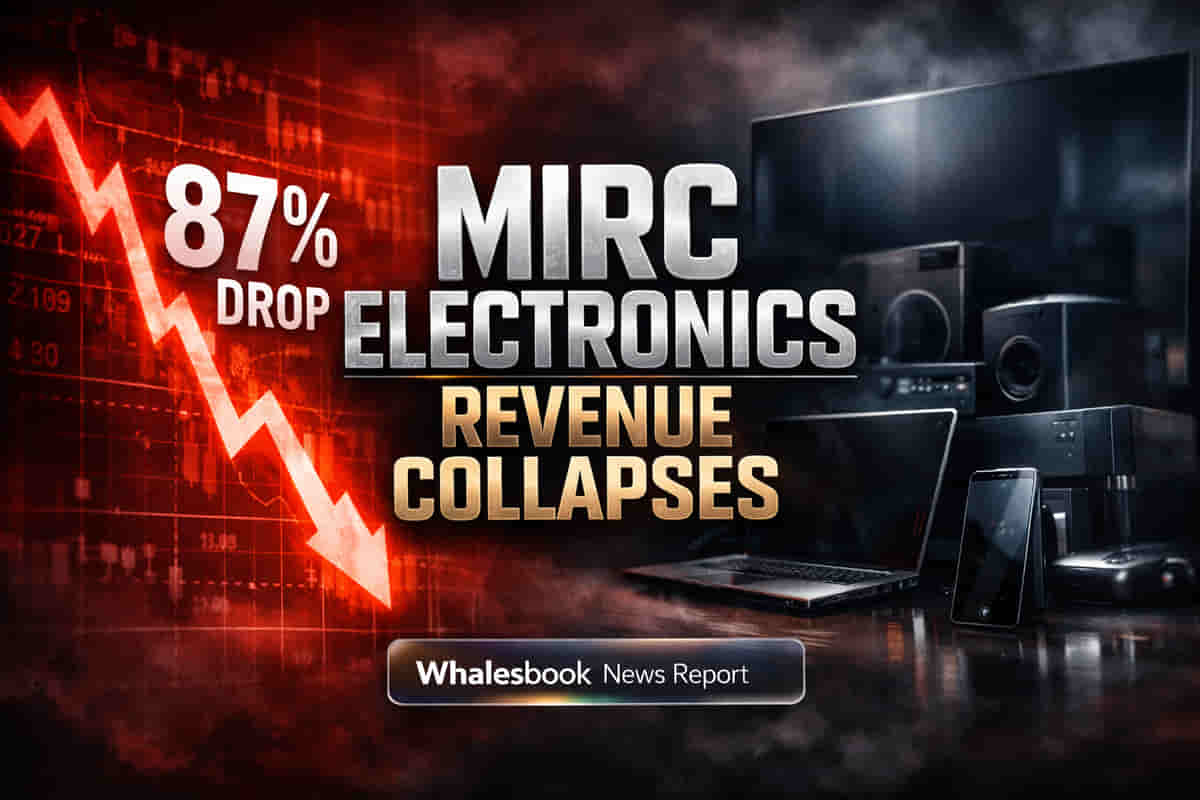 MIRC Electronics Revenue Plummets 87%, Net Loss Widens Sharply