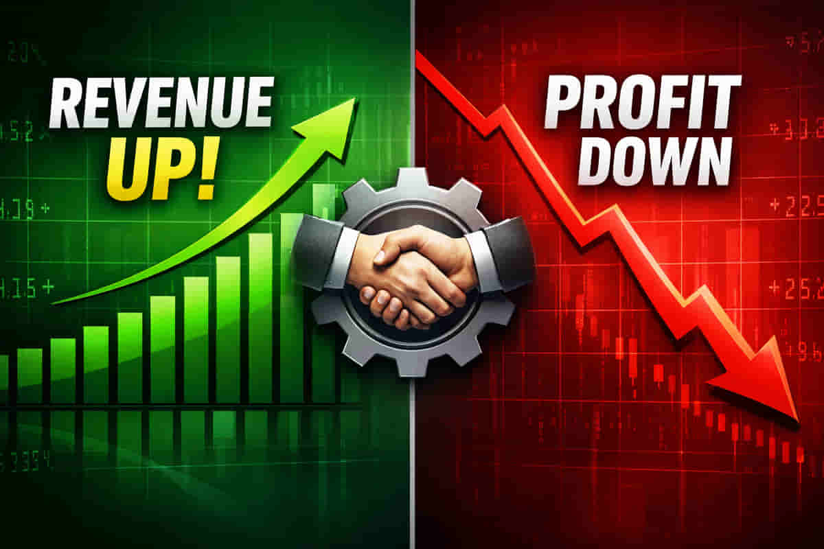 Linc Q3 Profit Plunges 22% Despite Revenue Growth; JV Woes Hit Margins