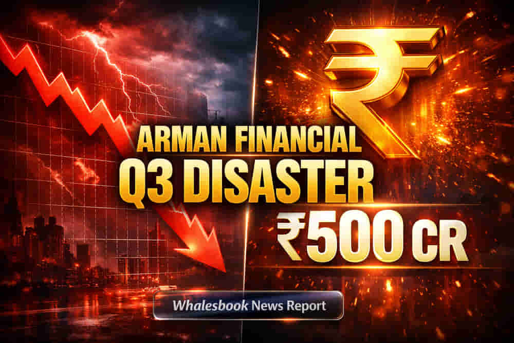 Arman Financial Q3 Profit Halved, Board Proposes ₹500 Cr NCD Raise