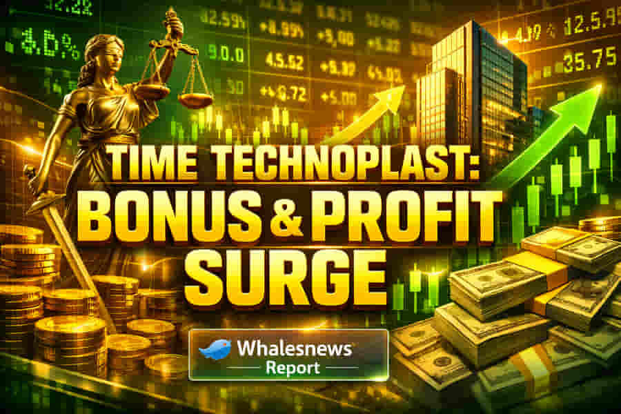 Time Technoplast Surges on 25% PAT Growth & 1:1 Bonus Share Approval