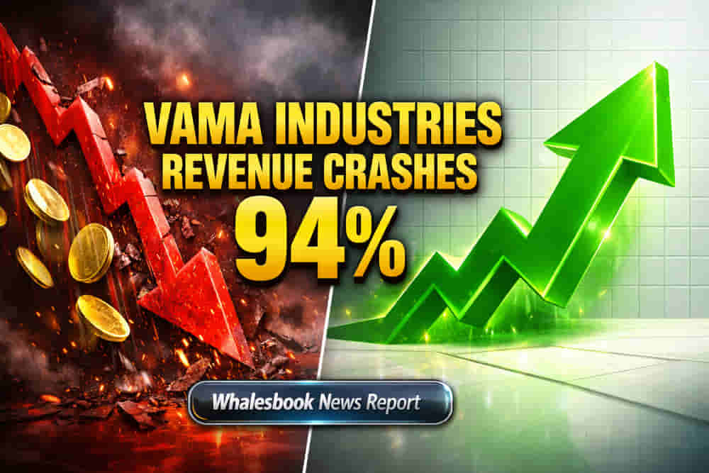 Vama Industries Q3 Revenue Plummets 94.6% YoY, Posts Consolidated Loss