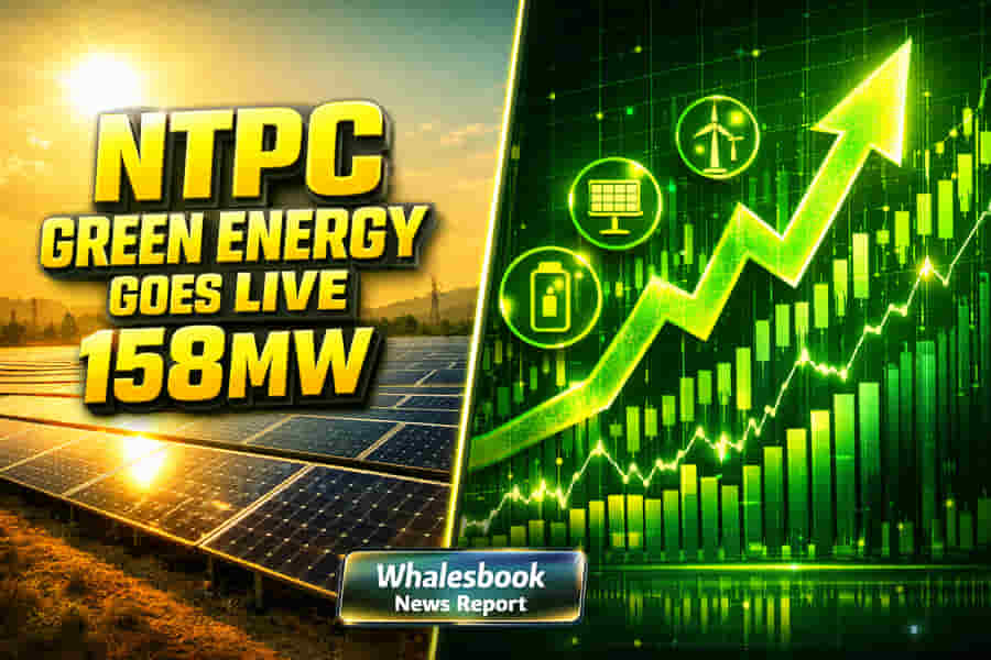 NTPC Green Energy Adds 158 MW Solar Power, Boosts Green Capacity to 9151 MW