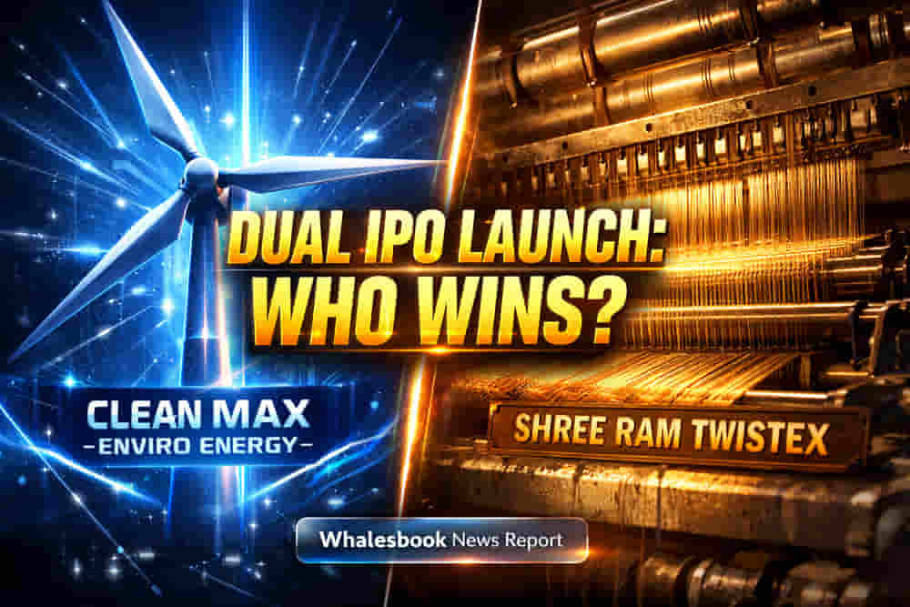 Dual IPO Launch: Clean Max GMP Cools, Shree Ram Twistex Holds Steady ...