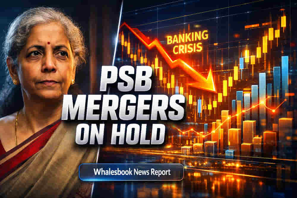 India Eyes Mega-Lenders, Pauses PSB Bank Merger Roadmap