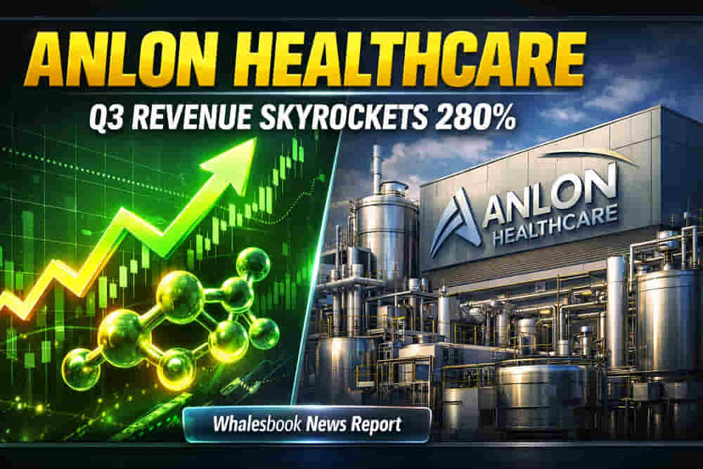 Anlon Healthcare Q3 Revenue Soars 280% to ₹35.78 Cr; PAT Turns Positive