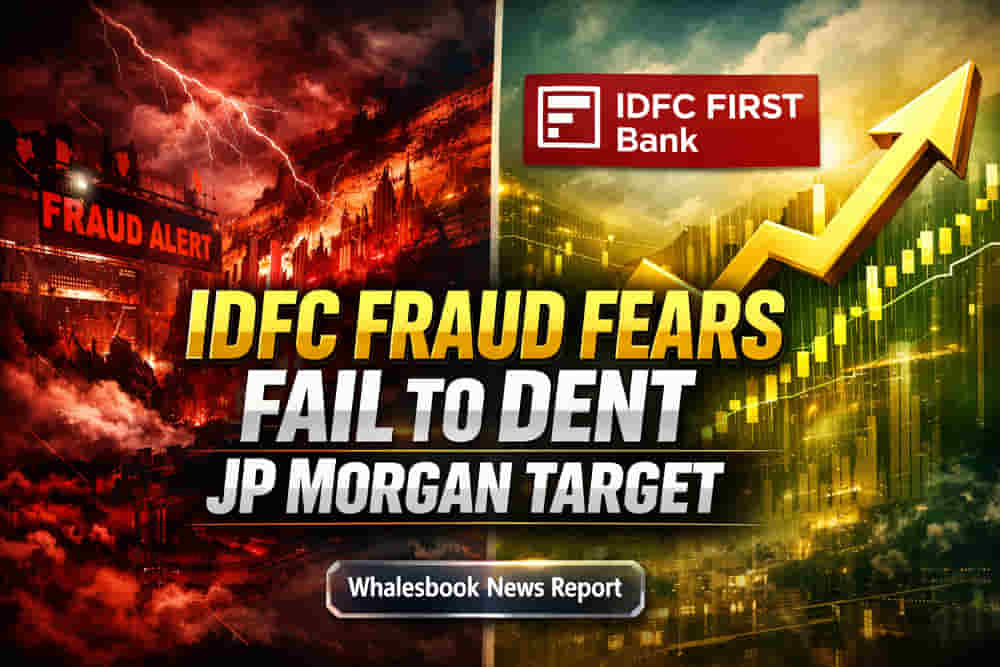 IDFC First Bank: ₹590 కోట్ల స్కామ్.. అయినా JP Morgan 'ఓవర్వెయిట్' రేటింగ్!