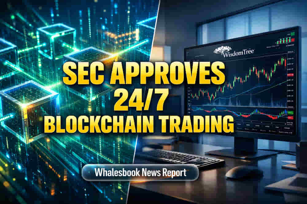 WisdomTree ફંડમાં 24/7 ટ્રેડિંગની મંજૂરી: SEC નો ઐતિહાસિક નિર્ણય, શેરના ભાવમાં તેજીના સંકેત?