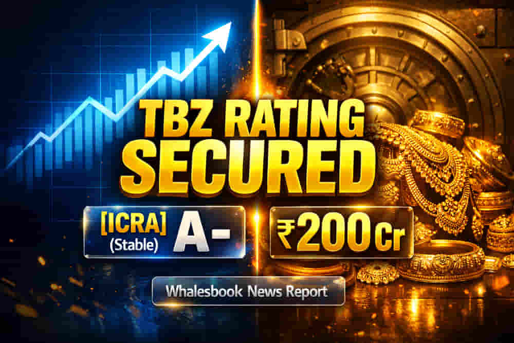 TBZ Share: ઝવેરી જૂથ TBZ ને મળ્યું સ્ટેબલ રેટિંગ, Q3 માં ₹12.5 કરોડનો પ્રોફિટ