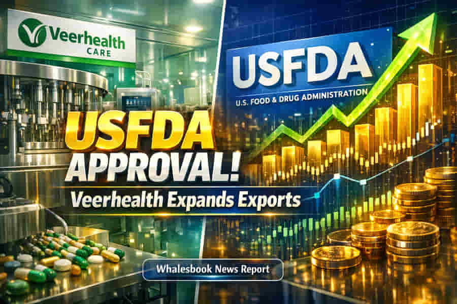 Veerhealth Care Share: USFDA ਦੀ ਮਨਜ਼ੂਰੀ, **₹33 ਕਰੋੜ** ਫੰਡਿੰਗ ਨਾਲ Revenue **22%** ਵਧਿਆ, ਅਮਰੀਕਾ 'ਚ ਬਣੇਗੀ ਪਛਾਣ!