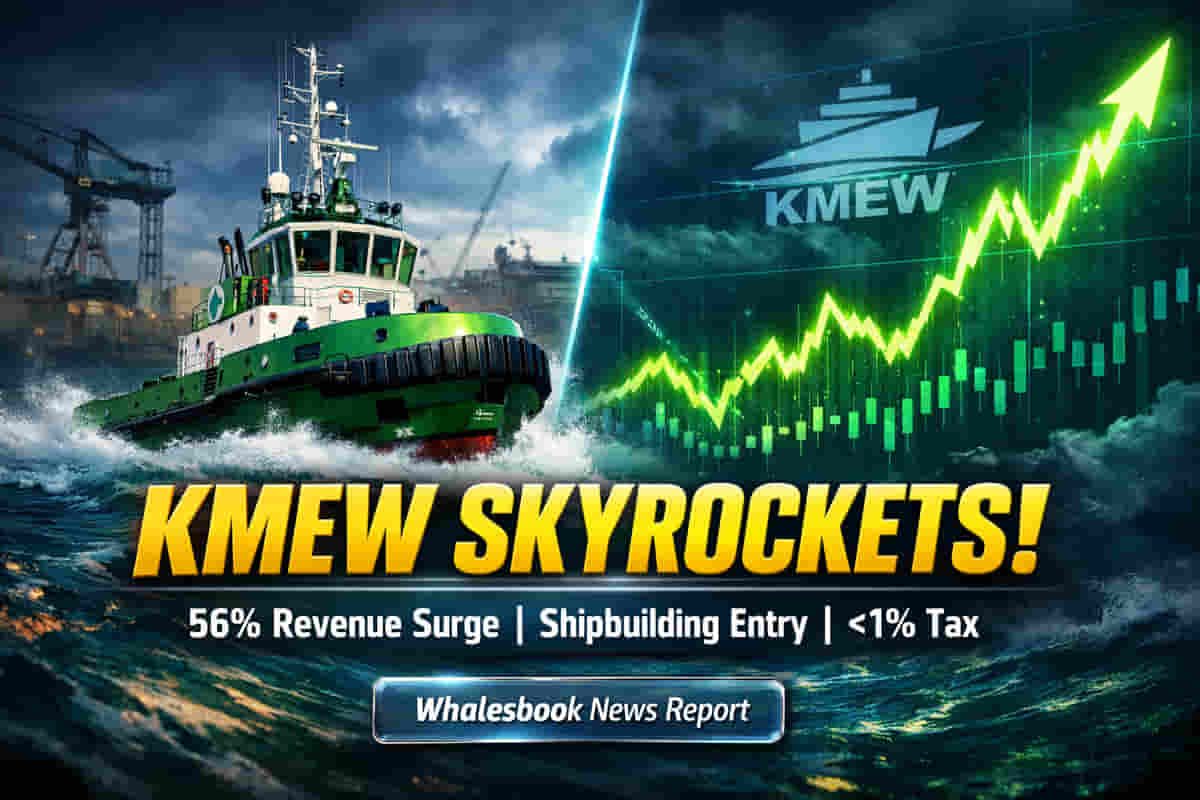 KMEW Q3 FY26: Revenue Zooms 56%, Enters Shipbuilding, Tax Rate Nears Zero