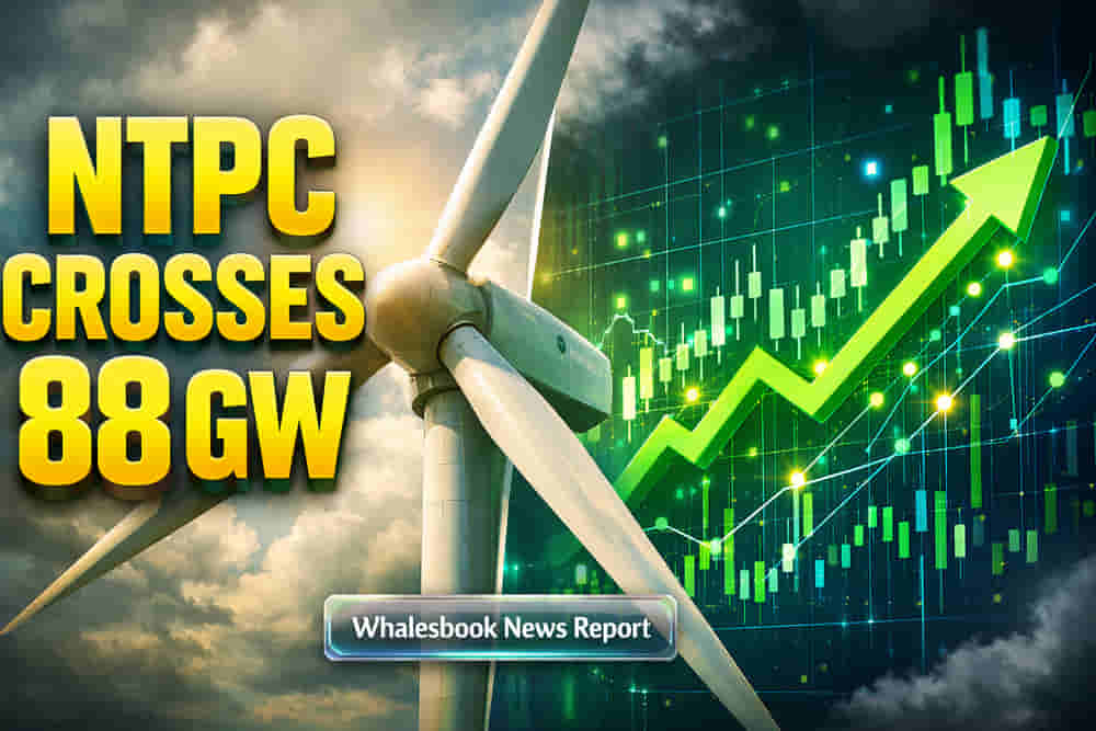 NTPC Group Tops 88 GW Installed Capacity with 50 MW Wind Project