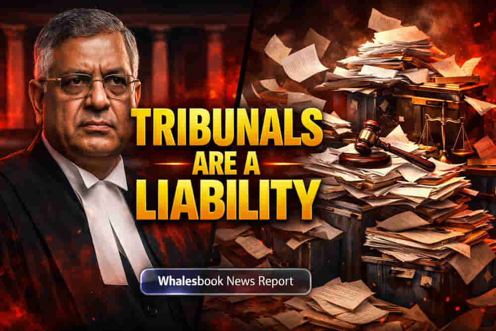 ਸੁਪਰੀਮ ਕੋਰਟ ਦਾ ਟ੍ਰਿਬਿਊਨਲਾਂ 'ਤੇ ਵੱਡਾ ਸਟੈਂਡ: 'ਲਾਇਬਿਲਟੀ' ਅਤੇ 'ਸਿਰਦਰਦ' ਕਰਾਰ, ਰੈਗੂਲੇਟਰੀ ਜੋਖਮ ਦੇ ਸੰਕੇਤ