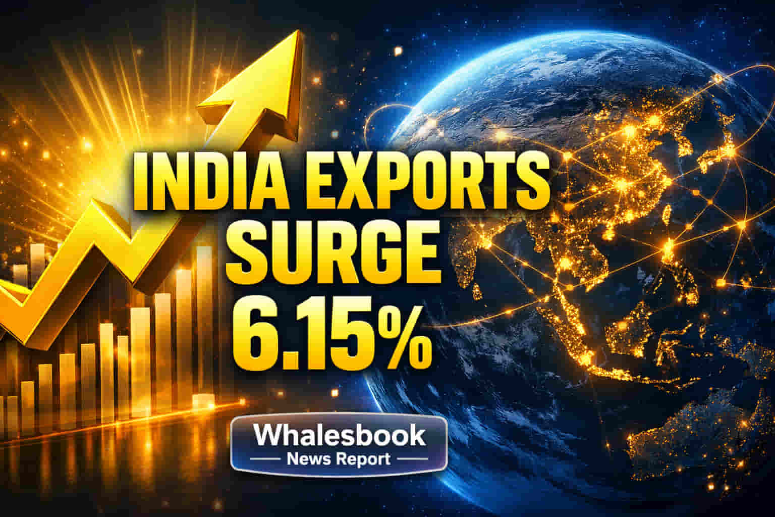 இந்தியாவின் ஏற்றுமதி சிறகடிப்பு! உலகச் சவால்களையும் மீறி **$720.76 பில்லியன்** டாலர் இலக்கை எட்டியது!