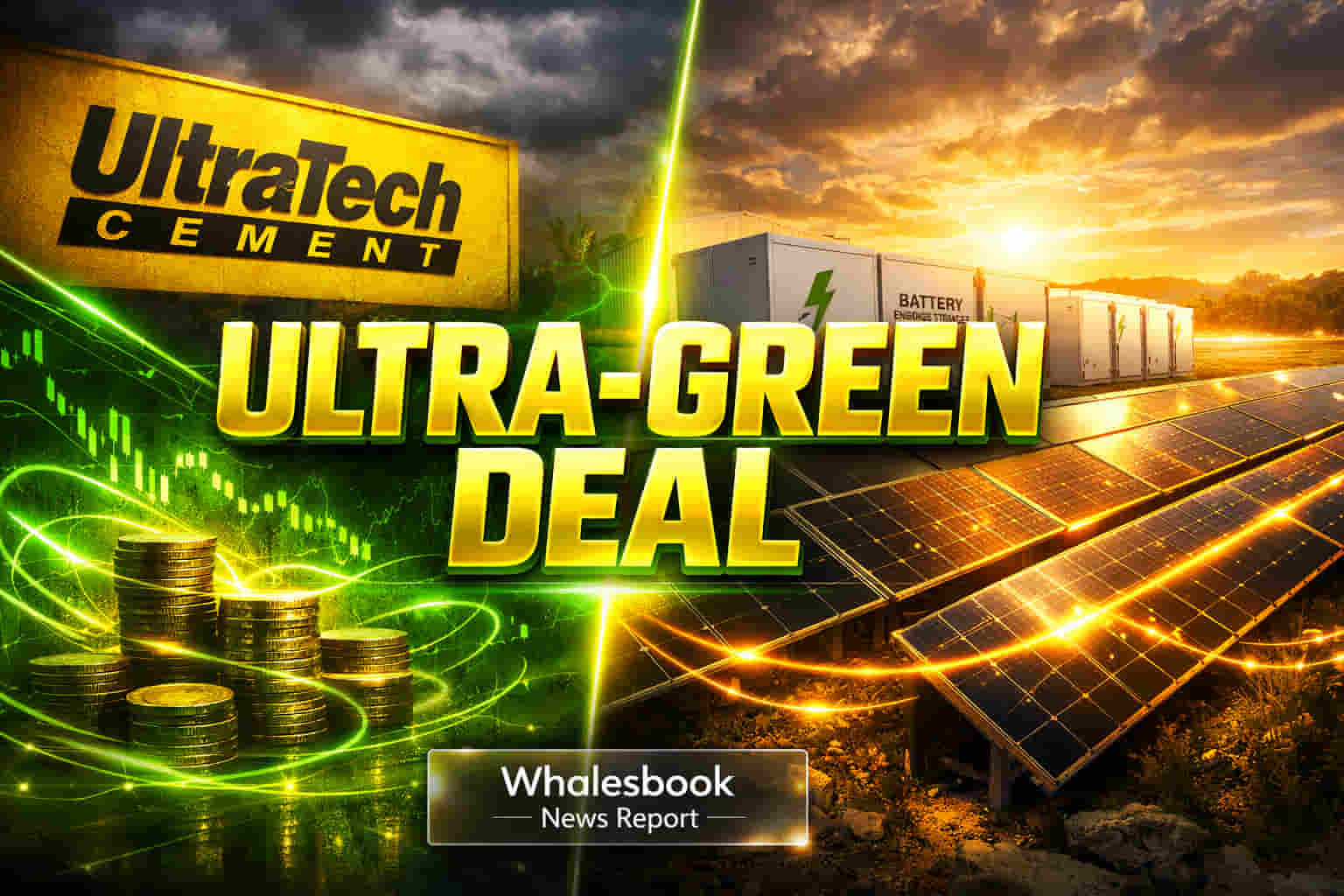 UltraTech Cement ची ग्रीन एनर्जीत मोठी खेळी! ₹15.12 कोटींत 26% हिस्सेदारी खरेदी