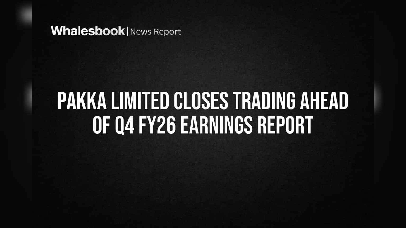 Pakka Limited Share: பங்கு வர்த்தகம் நிறுத்தம்! Q4 FY26 முடிவுகளுக்கு முன் SEBI அறிவிப்பு
