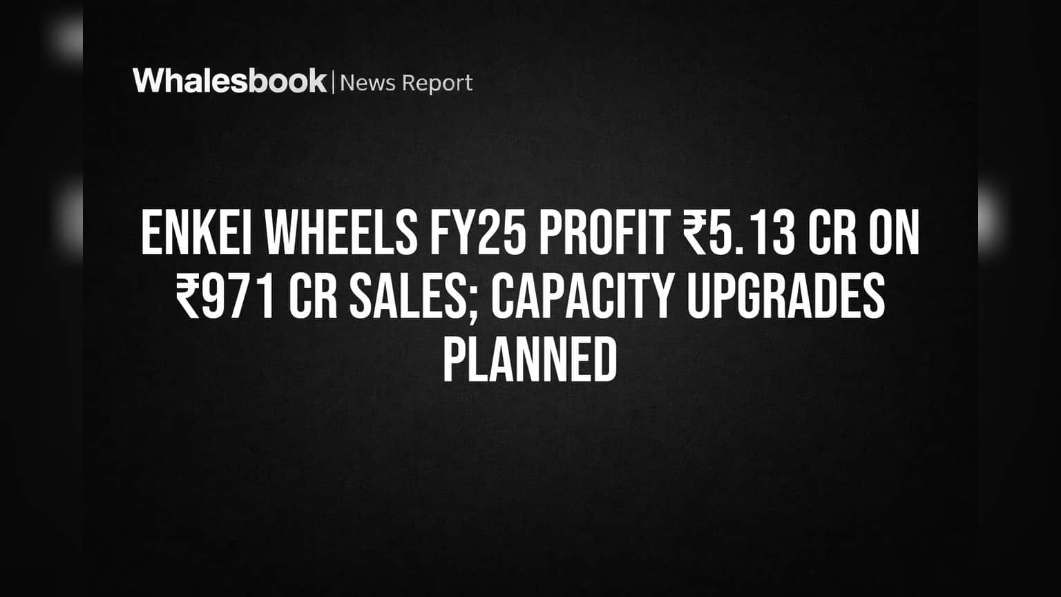 Enkei Wheels Share Price: FY25માં ₹971 Cr Sales પર ₹5.13 Cr Profit! કંપની કરશે Capacity Upgrade, પણ આ છે મોટા જોખમો!