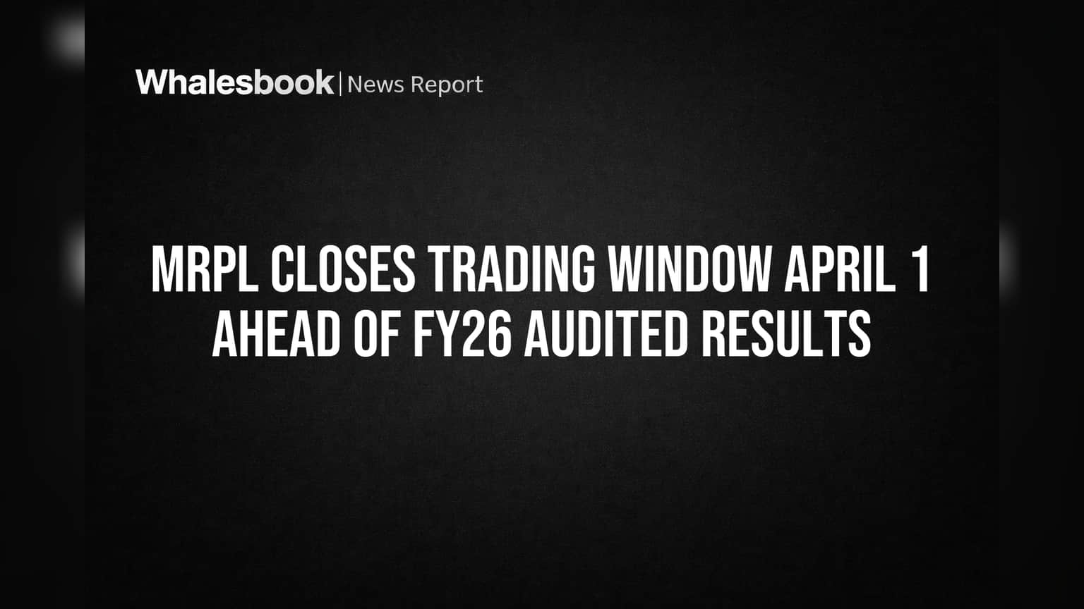 MRPL Share Price: முதலீட்டாளர்கள் கவனிக்க! ஏப்ரல் 1 முதல் Trading Window மூடல் - காரணம் என்ன?