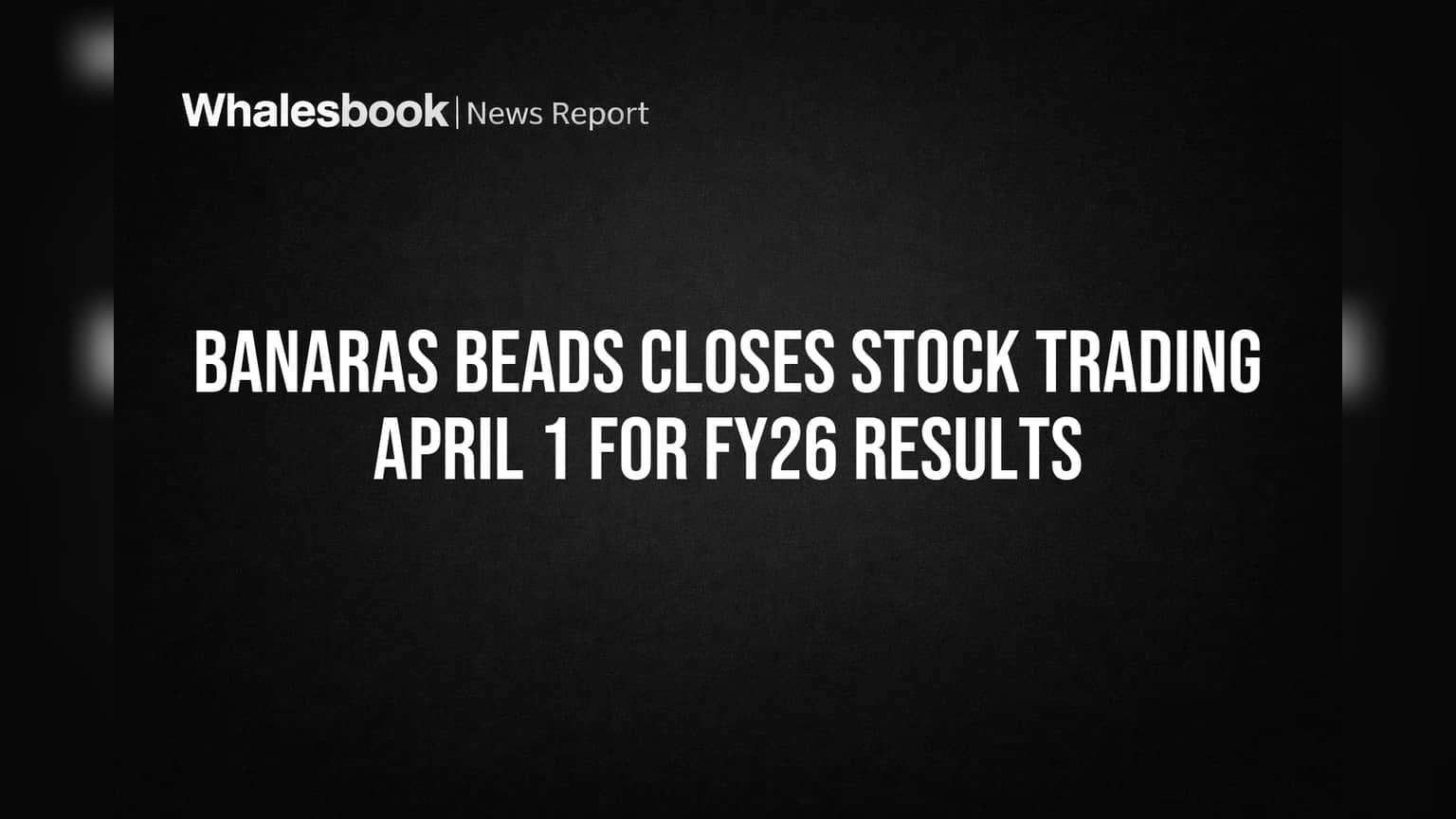 Banaras Beads: शेअर बाजारात 'या' कारणाने होणार बंद! गुंतवणूकदारांसाठी मोठी बातमी