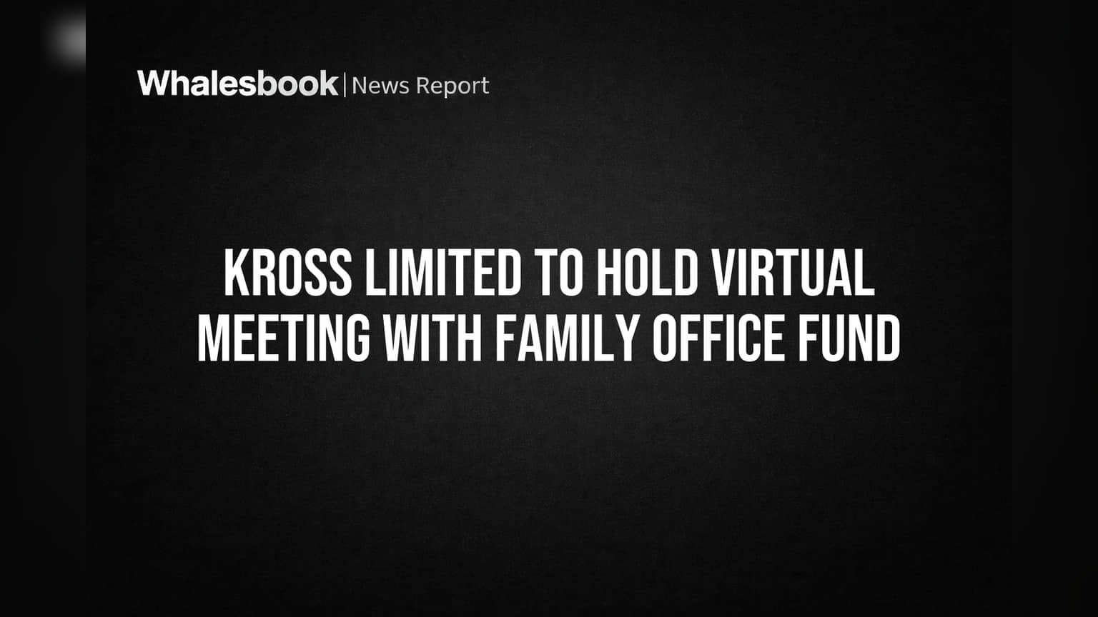 Kross Limited: जबरदस्त Q3 निकालांनंतर Family Office Fund कडे लक्ष! शेअरमध्ये तेजी अपेक्षित?