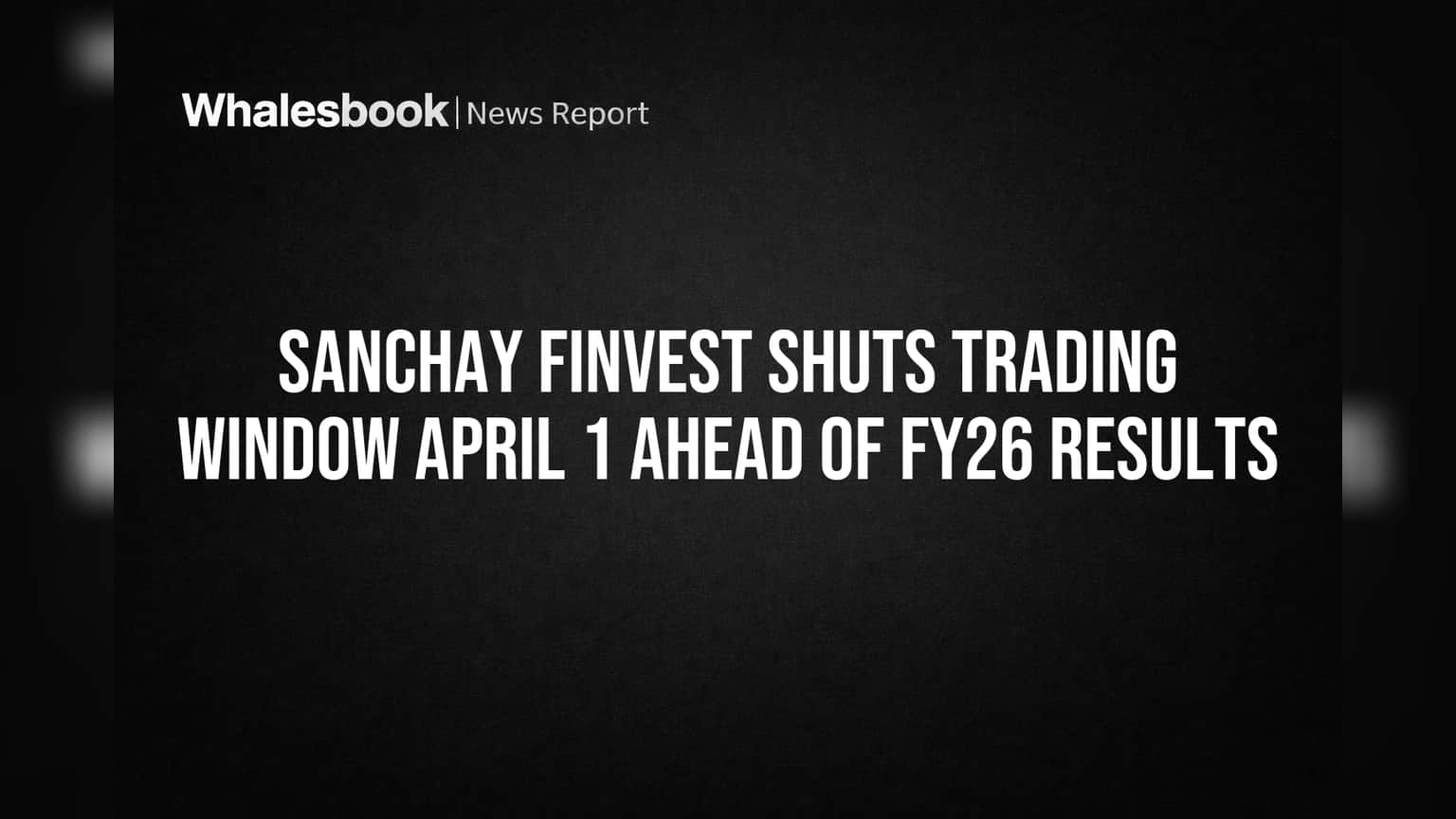 Sanchay Finvest: शेअर बाजारात हा नियम लागू! गुंतवणूकदारांसाठी महत्त्वाची सूचना