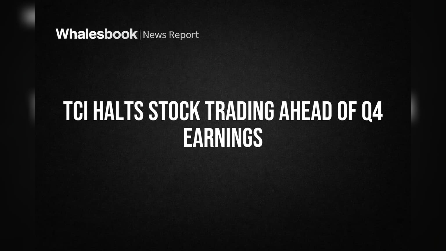 TCI Share Trading Band: Q4 नतीजों से पहले कंपनी का बड़ा फैसला, शेयर बाज़ार में सन्नाटा!