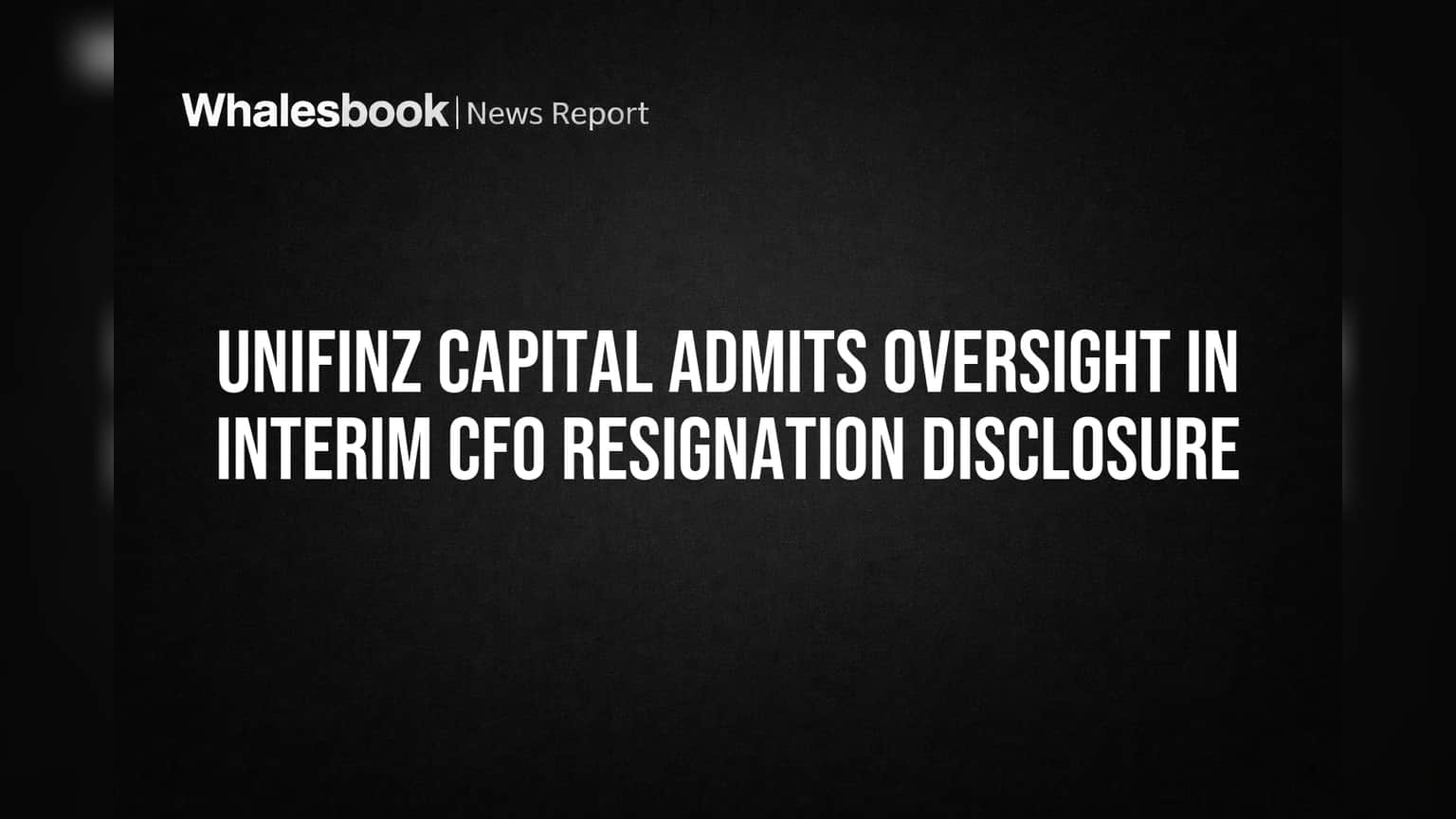Unifinz Capital का बड़ा खुलासा: देरी से बताने की वजह आई सामने, शेयर बाज़ार में हलचल
