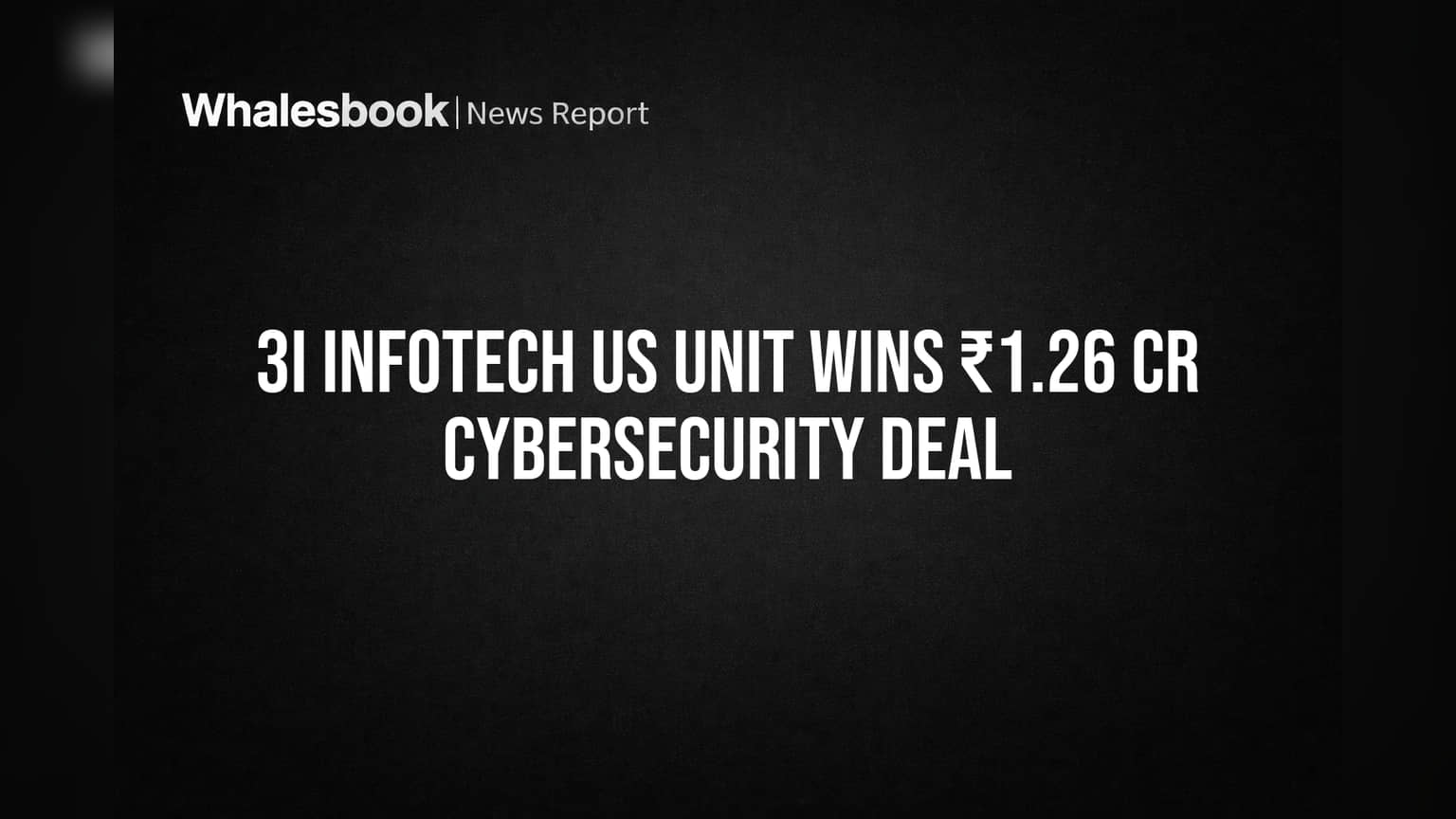 3i Infotech US unit wins ₹1.26 Cr cybersecurity deal
