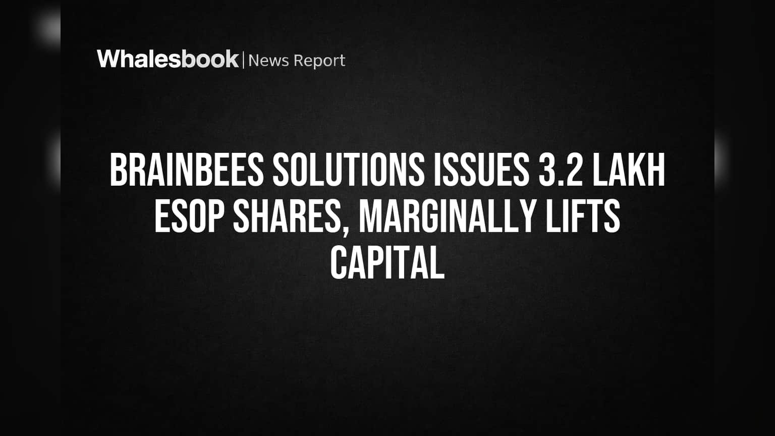 Brainbees Solutions (FirstCry) ने वाटले 3.2 लाख ESOP शेअर्स, कंपनीच्या Paid-up Capital मध्ये किरकोळ वाढ
