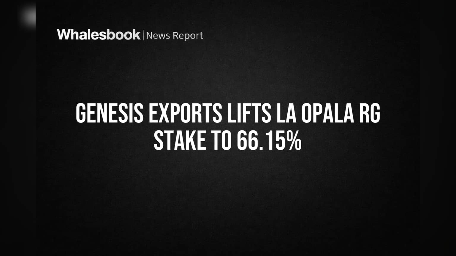 La Opala RG Share Price: પ્રમોટર Genesis Exports નો મોટો દાવ, હિસ્સો પહોંચ્યો 66.15% પર!