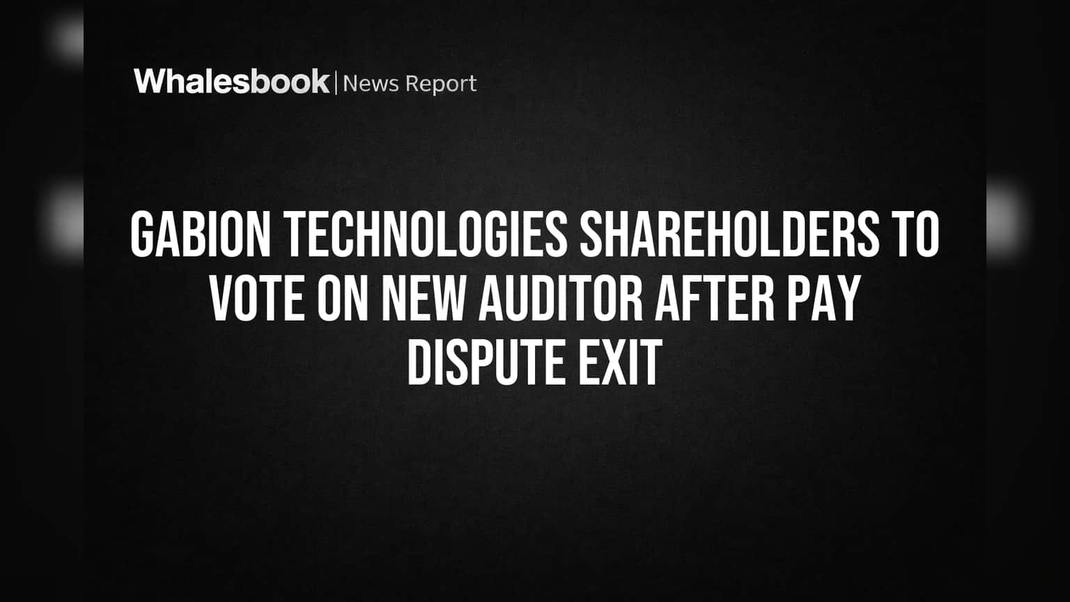 Gabion Technologies Shareholder Vote: નવા ઓડિટર માટે શેરધારકોનો ફેંસલો, શું છે મુખ્ય મુદ્દો?