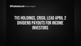 TVS होल्डिंग्स, CRISIL सह कंपन्या देणार बंपर डिव्हिडंड! ₹86 पर्यंतचा परतावा, एप्रिल 2026 मध्ये गुंतवणूकदारांची लॉटरी