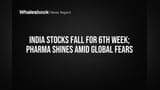 ભારતીય શેરબજારમાં 6 અઠવાડિયાનો સતત ઘટાડો! વૈશ્વિક ભય વચ્ચે ફાર્મા શેર ચમક્યા