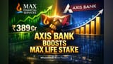 Axis Bank चा Max Financial Services ला मोठा धक्का! Axis Max Life मध्ये केली **₹389 कोटींची** गुंतवणूक