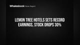 Lemon Tree Hotels: रेकॉर्ड कमाई करूनही शेअर **30%** डाऊन! गुंतवणूकदारांमध्ये चिंतेचे वातावरण