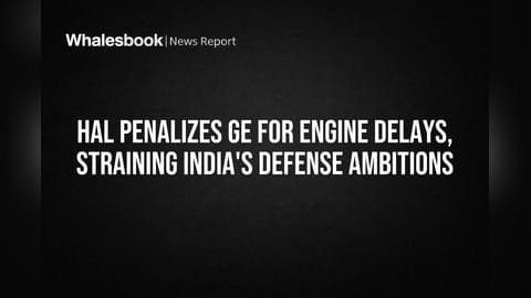 HAL Fines GE for Engine Delays, Threatening India's Tejas Jet Program