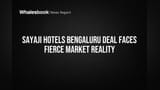 Sayaji Hotels Opens 59-Room Bengaluru Hotel Amid Fierce Market