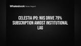 Celestia IPO: Non-Institutional Investors Drive 79% Subscription; Institutions Hesitate