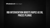 RBI Intervention Boosts Rupee as Oil Prices Plunge